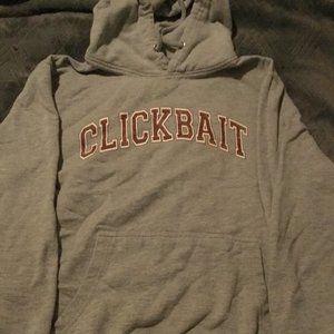 CLICKBAIT David Dobrick Hoodie UNISEX SIZE MEDIUM